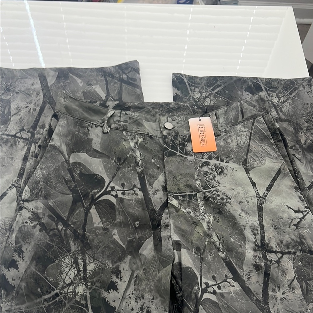 SHEIN Gray/ Hunter Green  and Black Wide Leg Pants